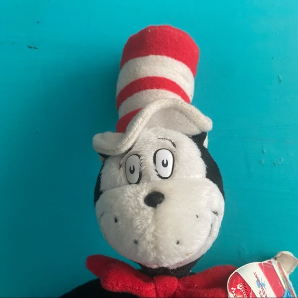 🎈4 for $40🎈NWT Universal Studios Dr. Seuss Plush Doll The Cat In The Hat - Picture 5 of 15